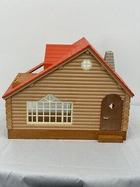Calico Critters Lakeside Log Cabin House Cozy Cottagecore Aesthetic Sylvanian